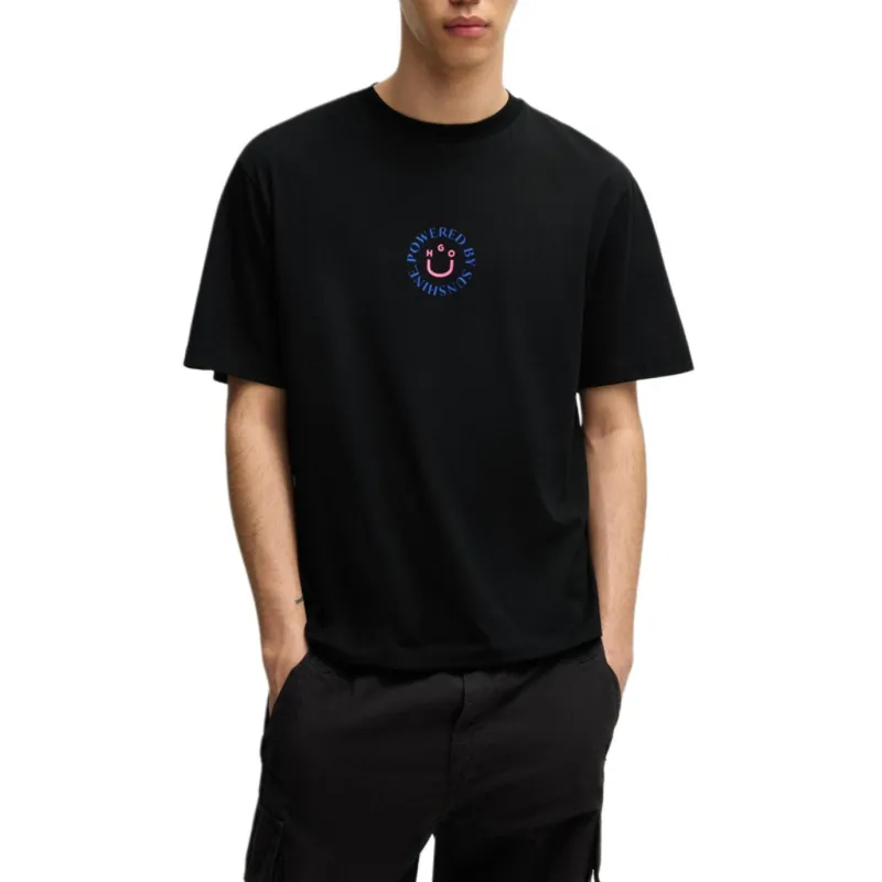 HUGO BOSS T Shirts Unisex Black-1