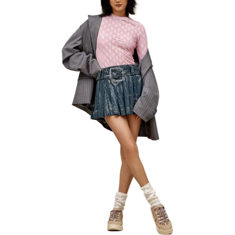 UGG SS25 Shirt Women's Gray Purple-1