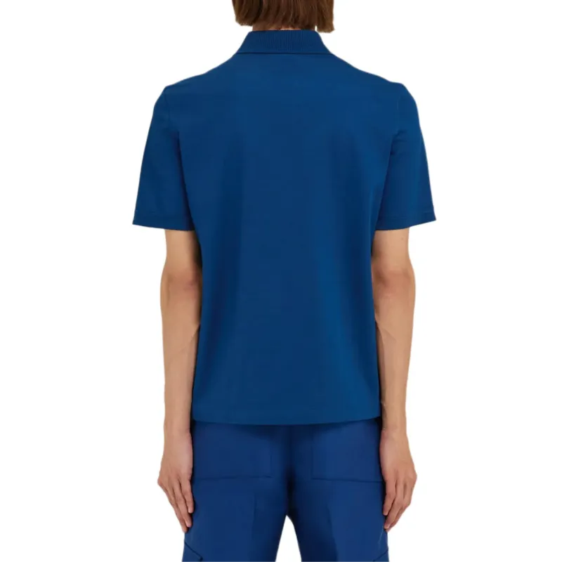 Ferragamo Logo embroidered Polo Shirt-3
