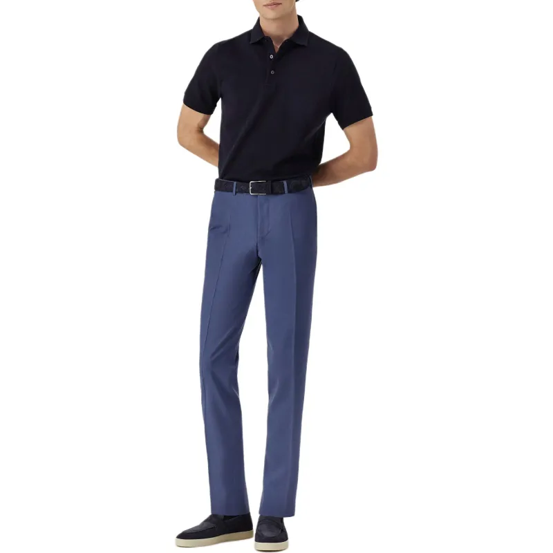 Canali Suit Trousers Men Blue-1