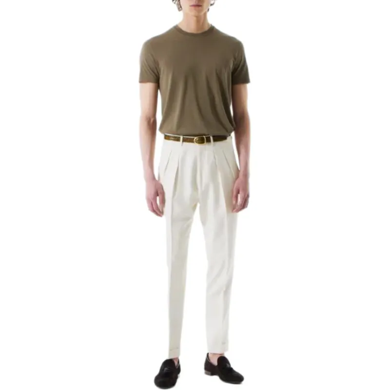 TOM FORD Logo embroidered Jersey T shirt-1