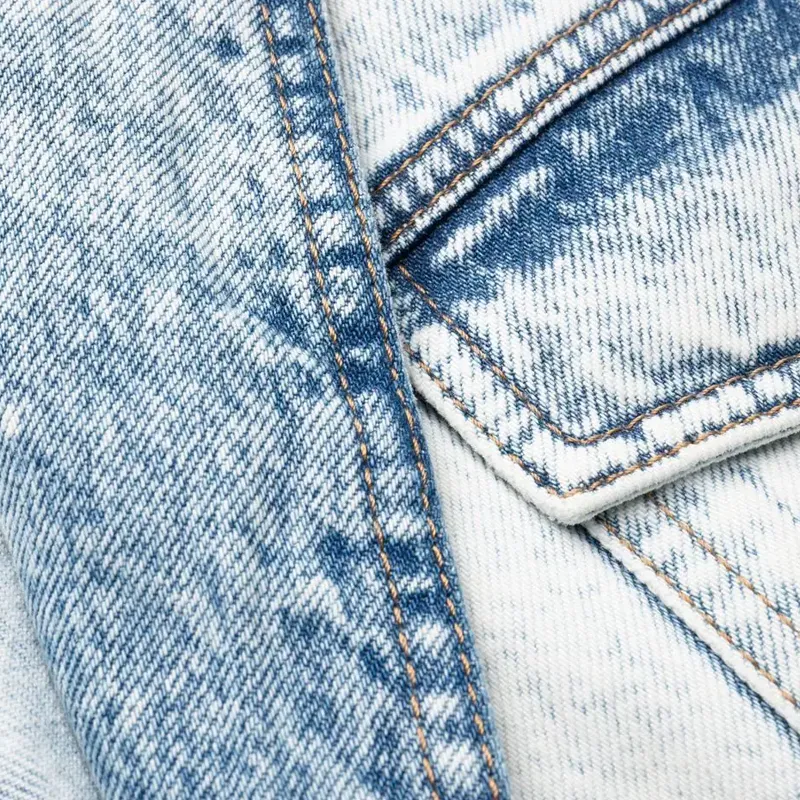 BALMAIN Double breasted Denim Dress-5