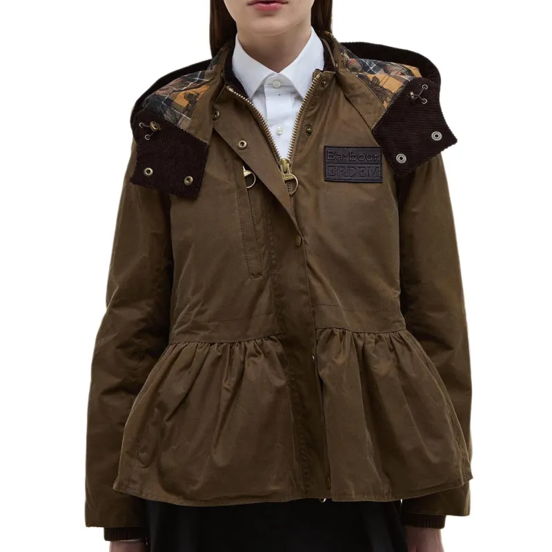 BARBOUR x Erdem Jackets & Coats Women's Sand-3
