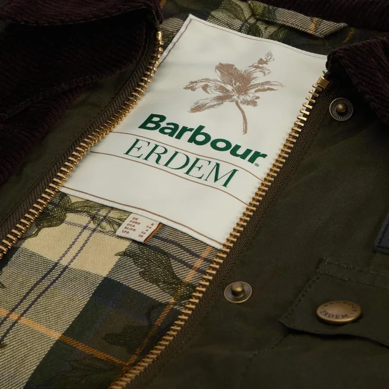 BARBOUR x Erdem Jackets & Coats Women's Green-8