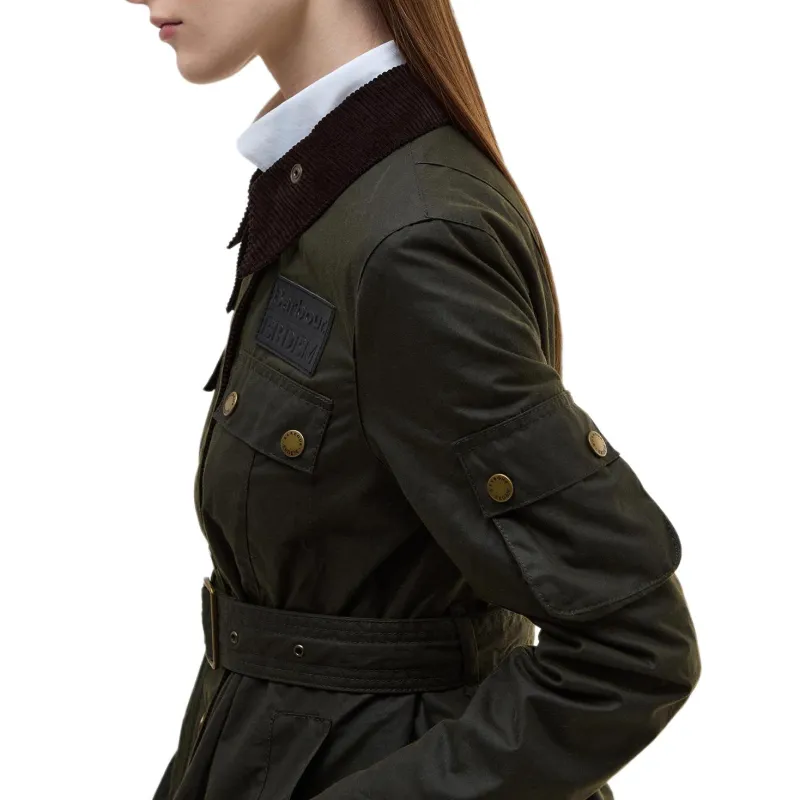 BARBOUR x Erdem Jackets & Coats Women's Green-11