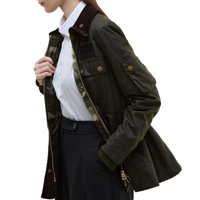 BARBOUR x Erdem Jackets & Coats Women's Green-7