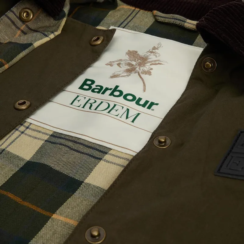 BARBOUR x Erdem Jackets & Coats Women's Green-9
