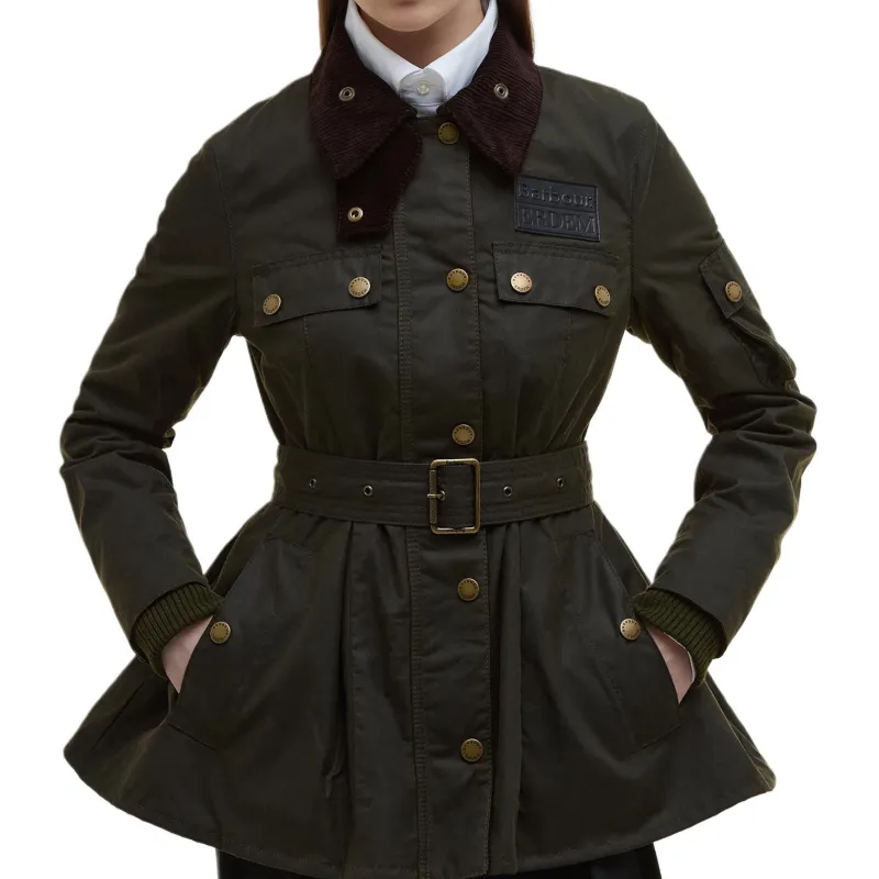 BARBOUR x Erdem Jackets & Coats Women's Green-4
