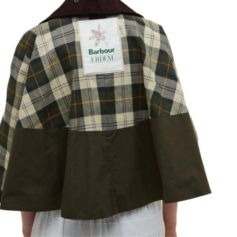 BARBOUR x Erdem Jackets & Coats Women's Green-4