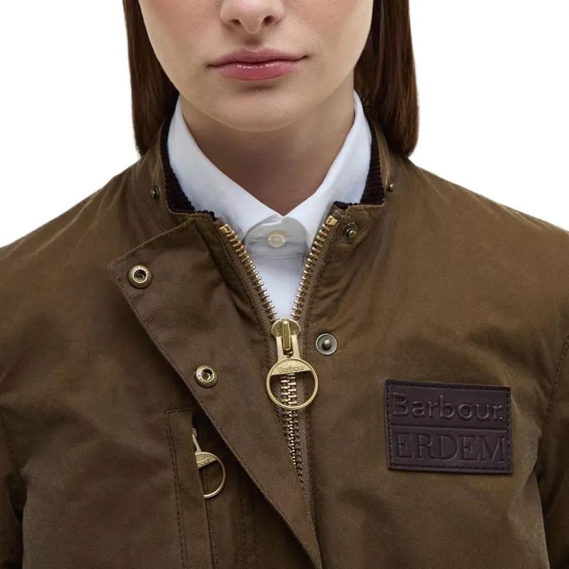 BARBOUR x Erdem Jackets & Coats Women's Sand-9