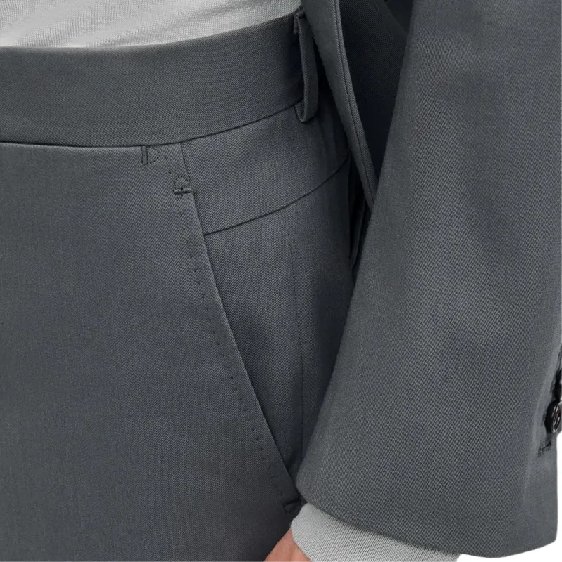 HERMES 24 Rela Business Suit Men's Gray-5