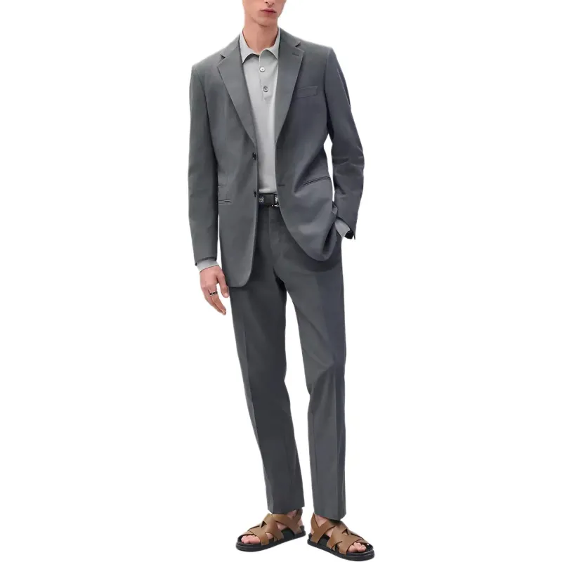 HERMES 24 Rela Business Suit Men's Gray-1