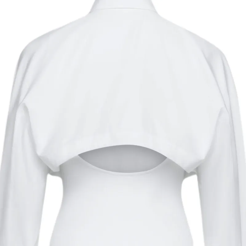 Alaia Bodysuits Women's White-2