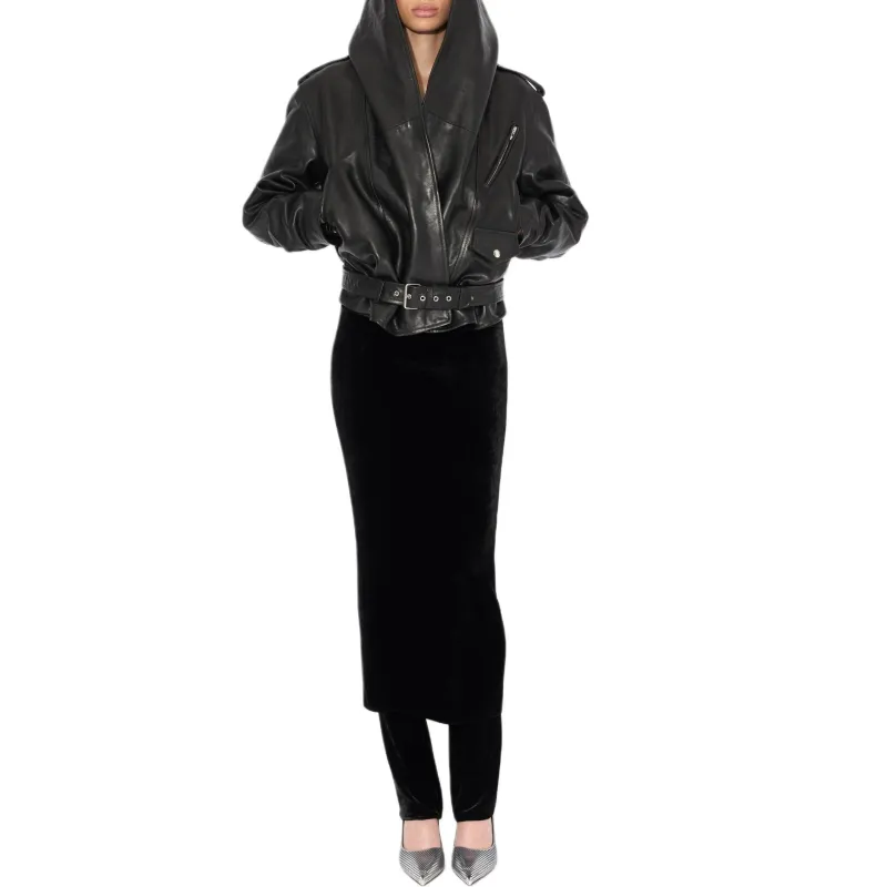 Alaia Velvet Skirt Trousers-1