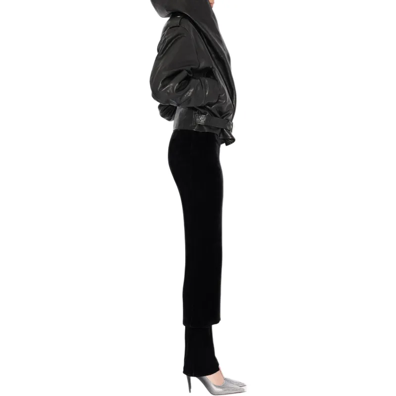 Alaia Hooded Biker Jacket-4