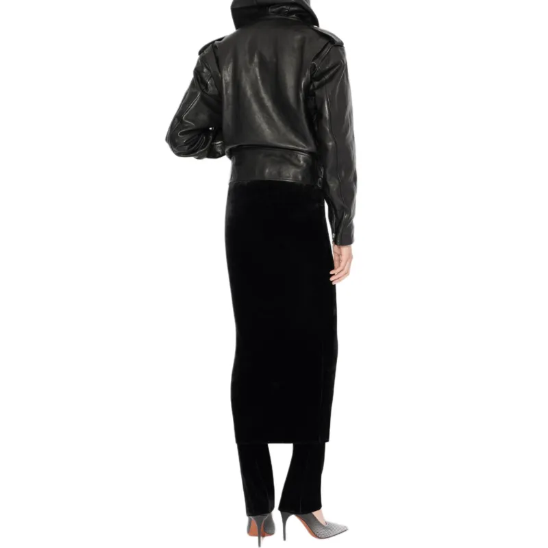 Alaia Velvet Skirt Trousers-2