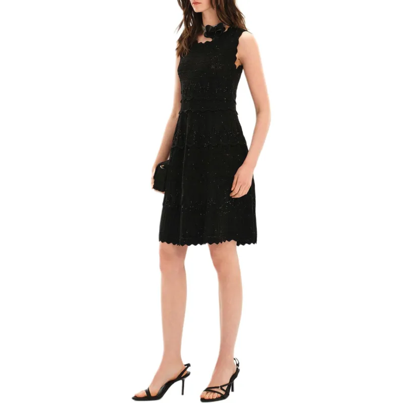 KARL LAGERFELD SS25 Sleeveless Dress Women's Black-3
