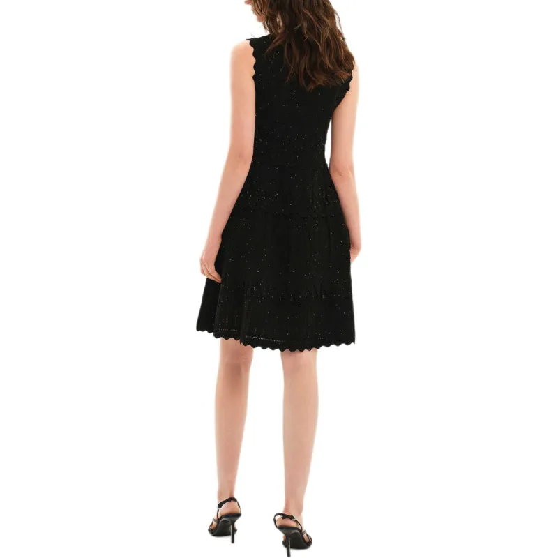 KARL LAGERFELD SS25 Sleeveless Dress Women's Black-2