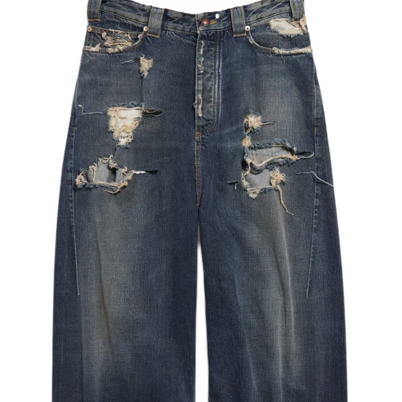 Balenciaga Jeans Loose Fit Men's Blue-2