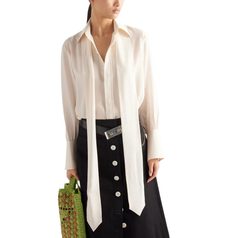 PRADA Marocain Shirt-2