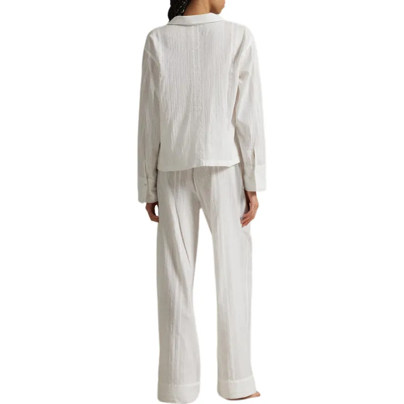 Polo Ralph Lauren Pajama Set Women's White-2