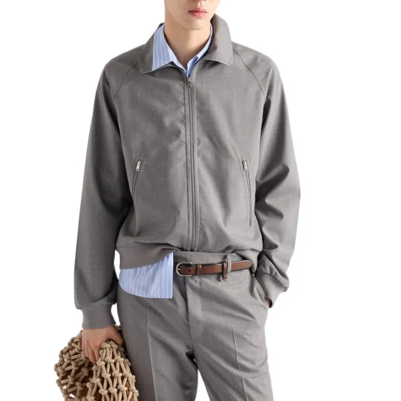 PRADA Jackets & Coats Men's Gray-2