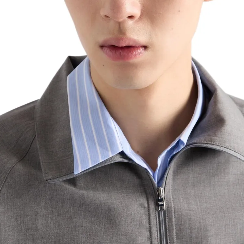 PRADA Jackets & Coats Men's Gray-5