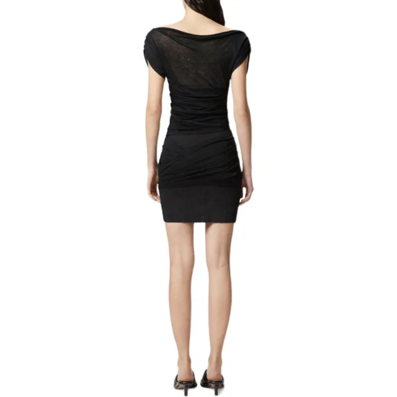 PINKO Off shoulder Mini Dress-4