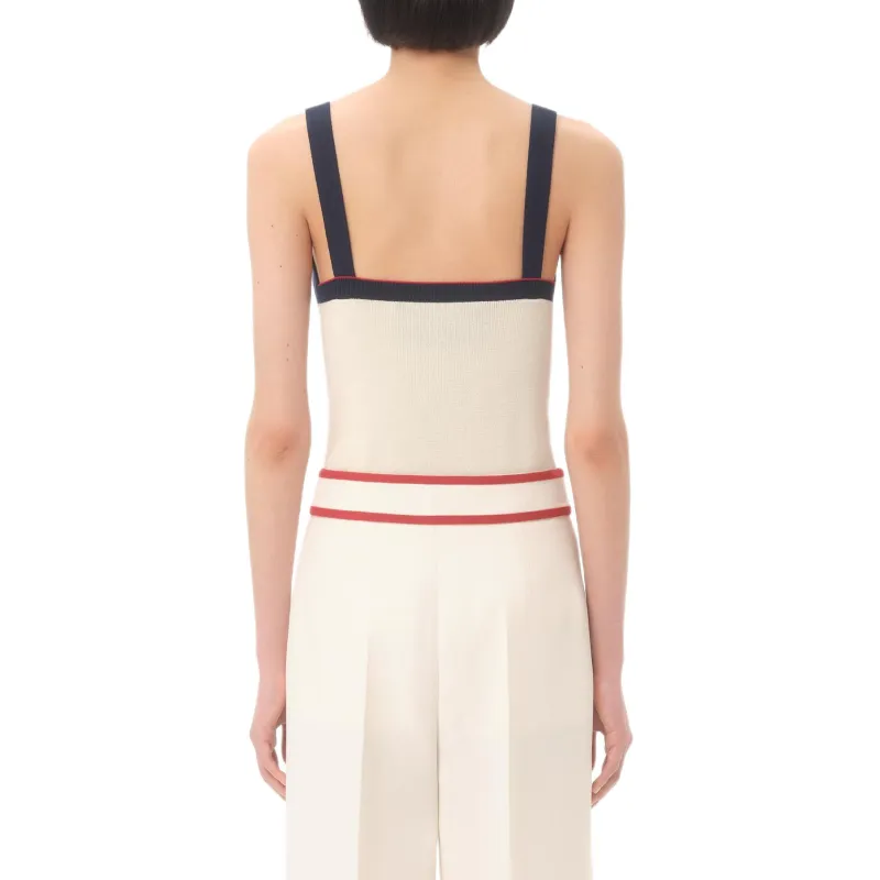 Valentino SS25 Sweater Women's Blue White-2