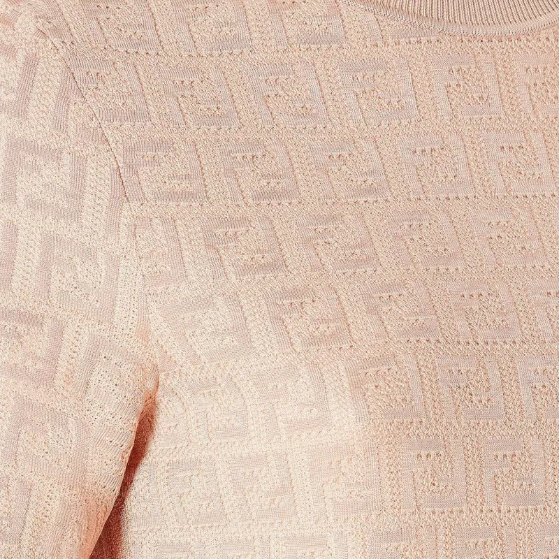 FENDI FF jacquard T shirt-2