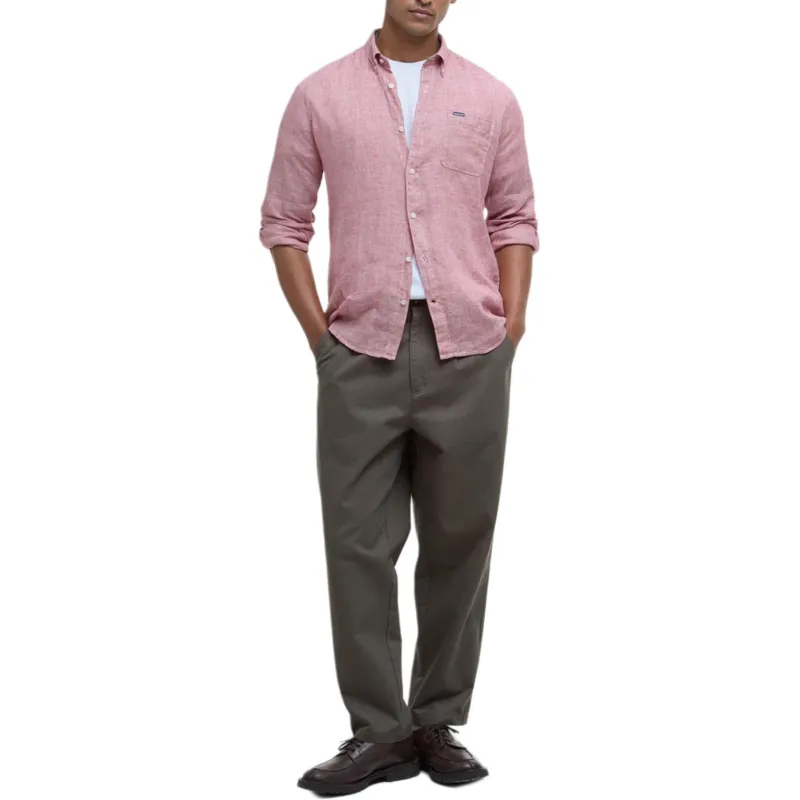 BARBOUR Shirts Men Pink-1