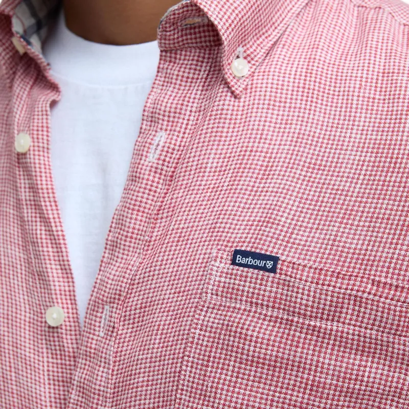 BARBOUR Shirts Men Pink-5