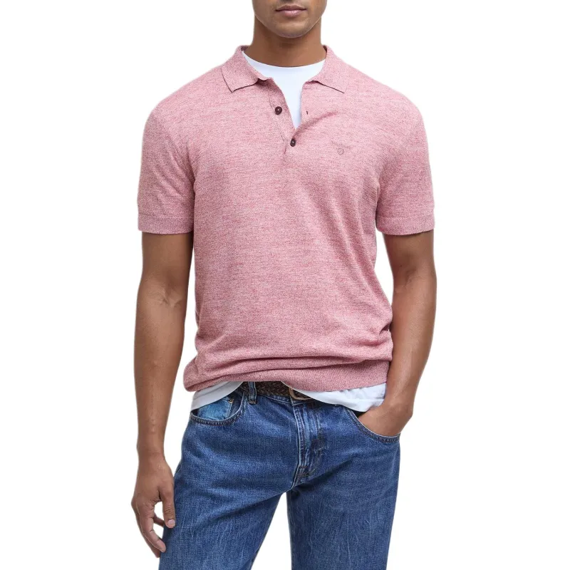 BARBOUR Polo Shirts Men Pink-1