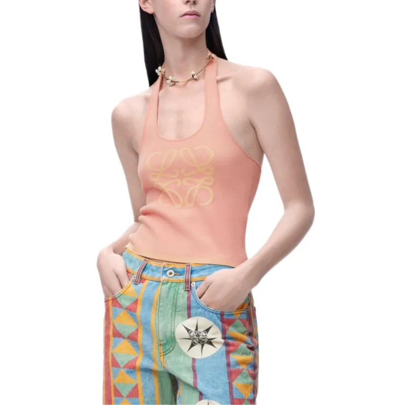 LOEWE SS25 Tank Top Women's Pink-2