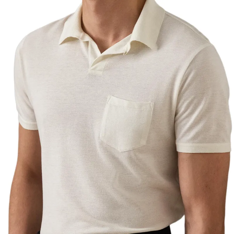Ralph Lauren Purple Label Polo Shirt Men's White-4