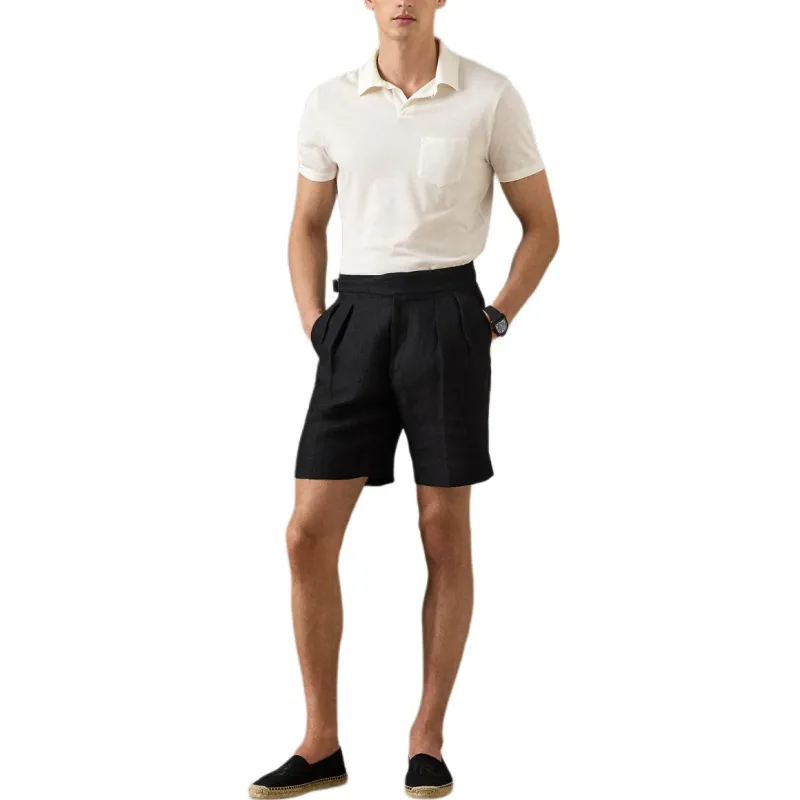 Ralph Lauren Purple Label Polo Shirt Men's White-1