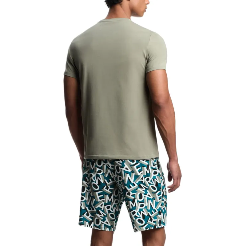 EMPORIO ARMANI Pajama Set Men's Matcha-2