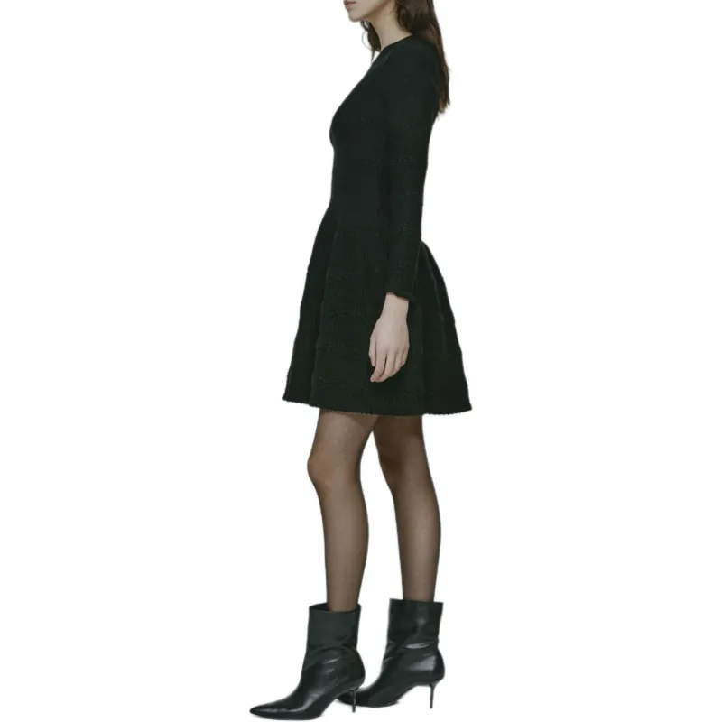 Antonino Valenti Long Sleeved Dress Women's Black-2