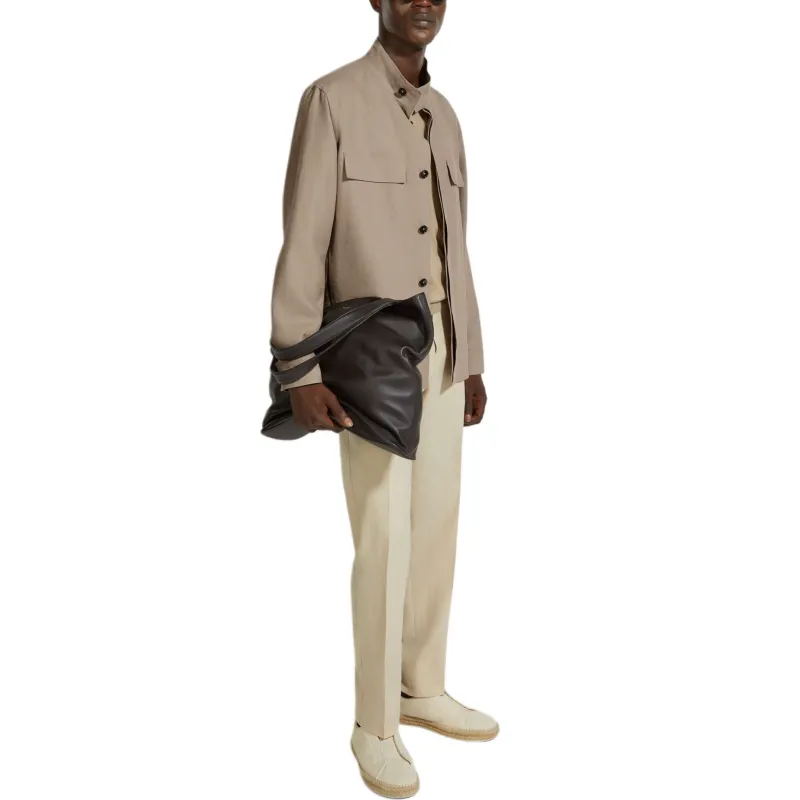 Ermenegildo Zegna Oasi Lino Overshirt-3