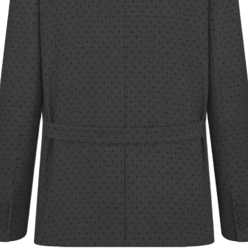 DIOR FW25 Business Suit Coat Men's Gray-3