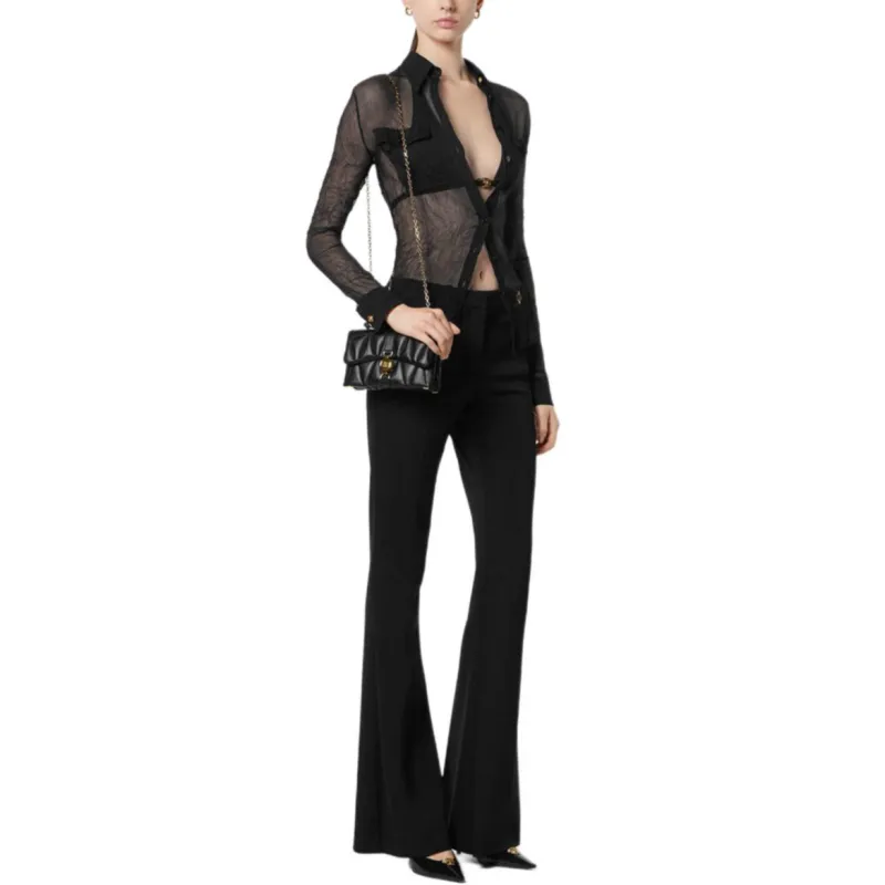 VERSACE SS25 Shirt Women's Black-3