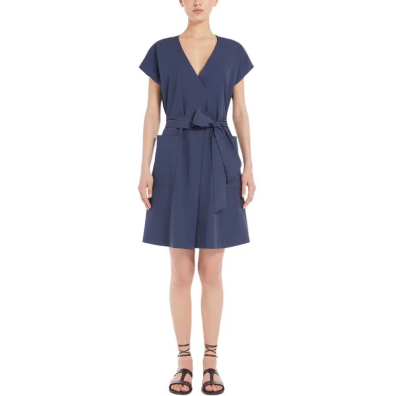WEEKEND MaxMara Sleeveless Dress Women's Marine Blue-1