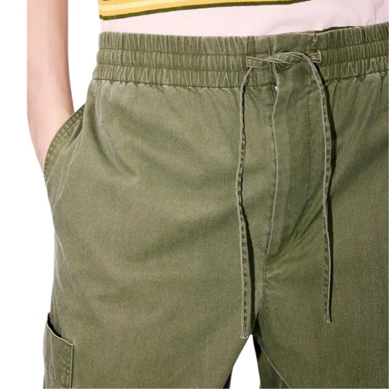 KENZO SS25 Casual Pants Men's Dark Khaki-5