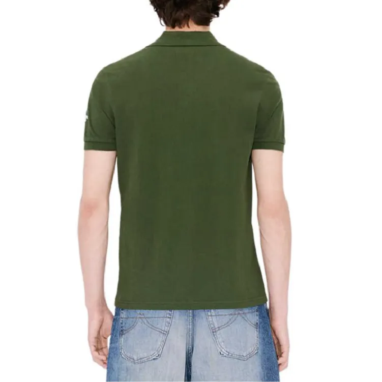 KENZO FW25 Polo Shirt Men's Gray Umber Khaki-4