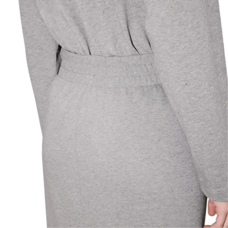KENZO SS25 Casual Long Skirt Women's Pearl Gray-5