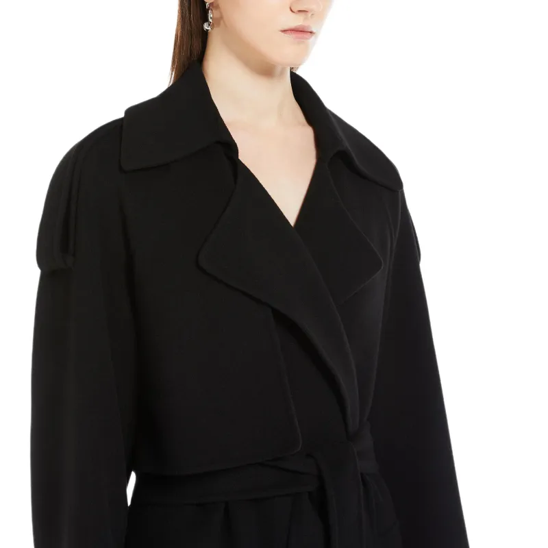 SportMa Trench Coat Women's Black-4