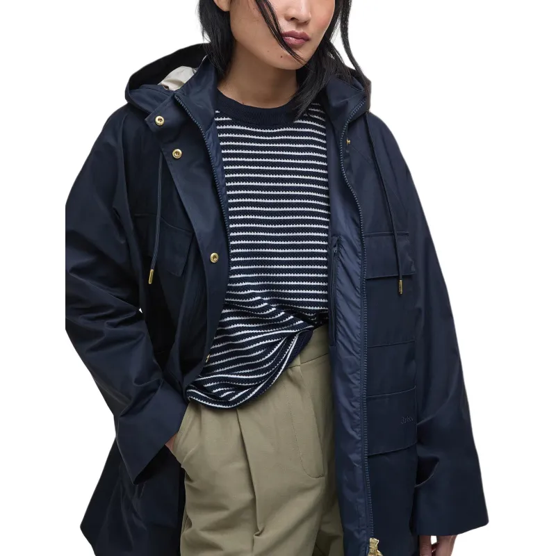 BARBOUR Jackets & Coats Women's Dark Marine Blue-2