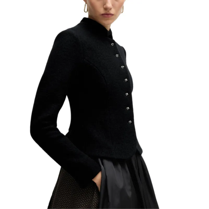HUGO BOSS x Kinga Mathe Jackets & Coats Women's Black-4