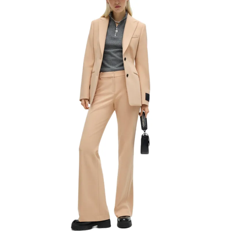 HUGO BOSS Casual Pants Women's Light Beige-1