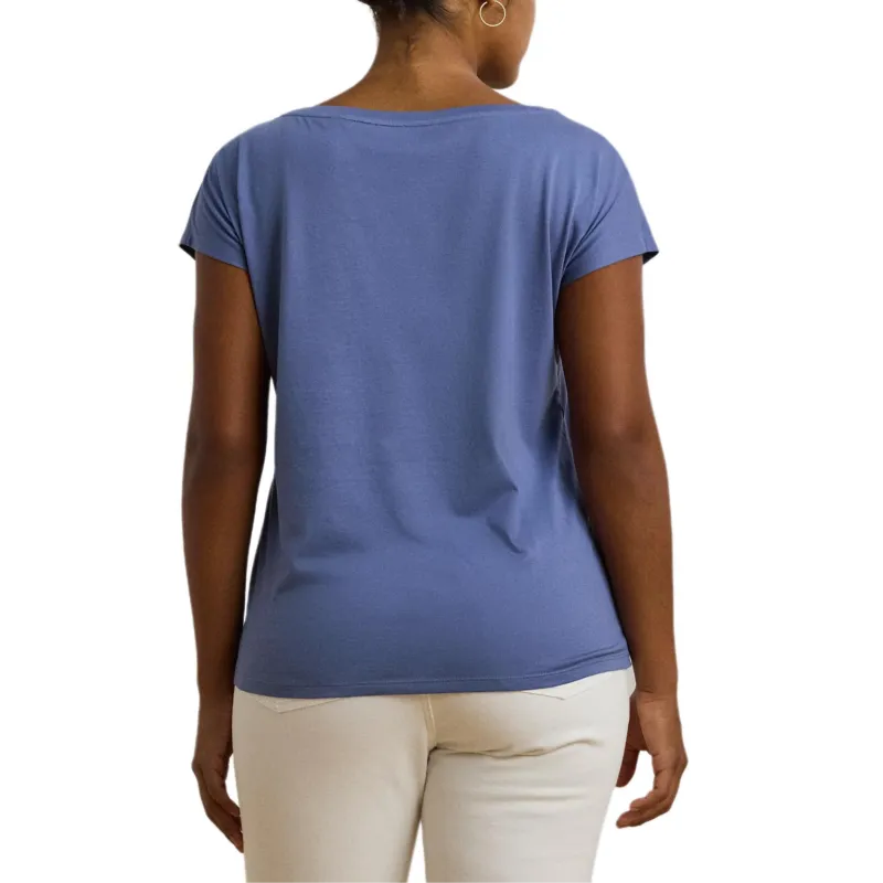 LAUREN RALPH LAUREN T Shirt Women's Blue-3